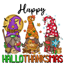 Load image into Gallery viewer, HalloThanksMas Sweater - Multiple Designs
