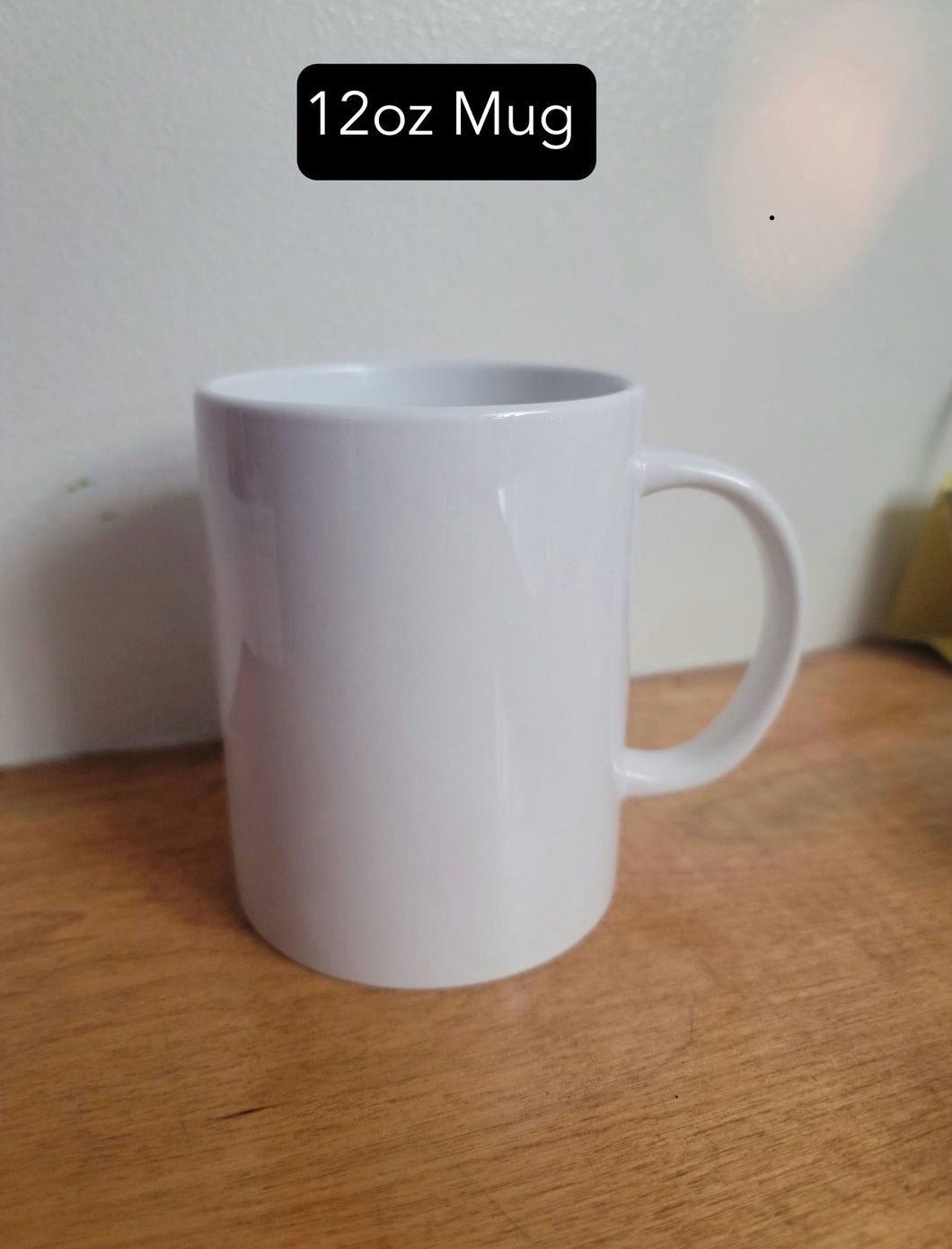 Wholesale 12oz Sublimation Mug - Custom Design Added