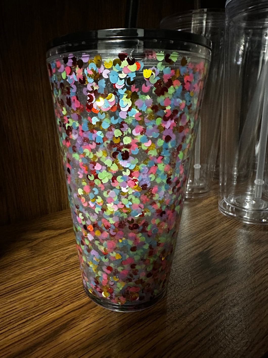 Spring PacMan 16oz Snowglobe Tumbler