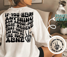 Load image into Gallery viewer, Believe That Shit Apparel Hoodie Design - Multiple Colors - Plus Size Available
