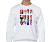 Load image into Gallery viewer, Beverage Brand Cans Sweater - Multiple Designs
