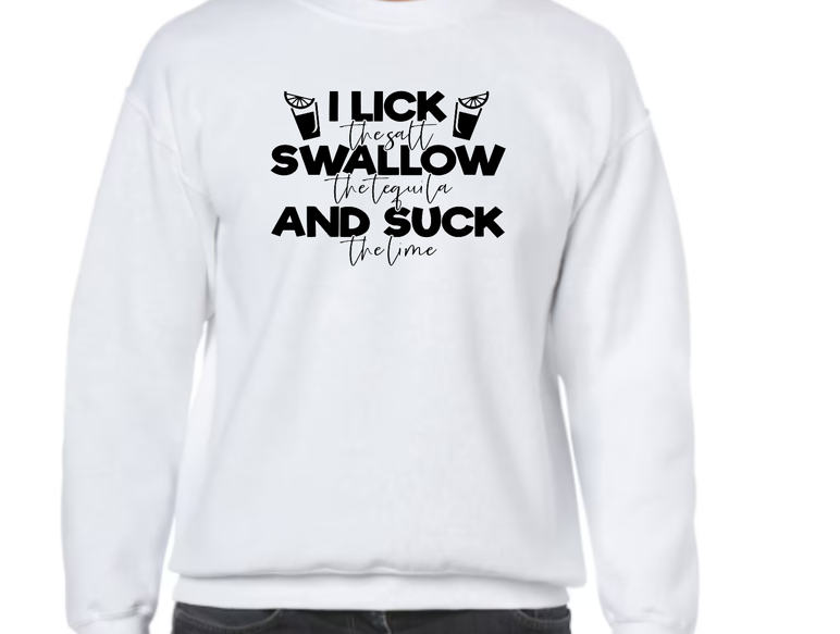 I Lick The Salt Design - Multiple Styles