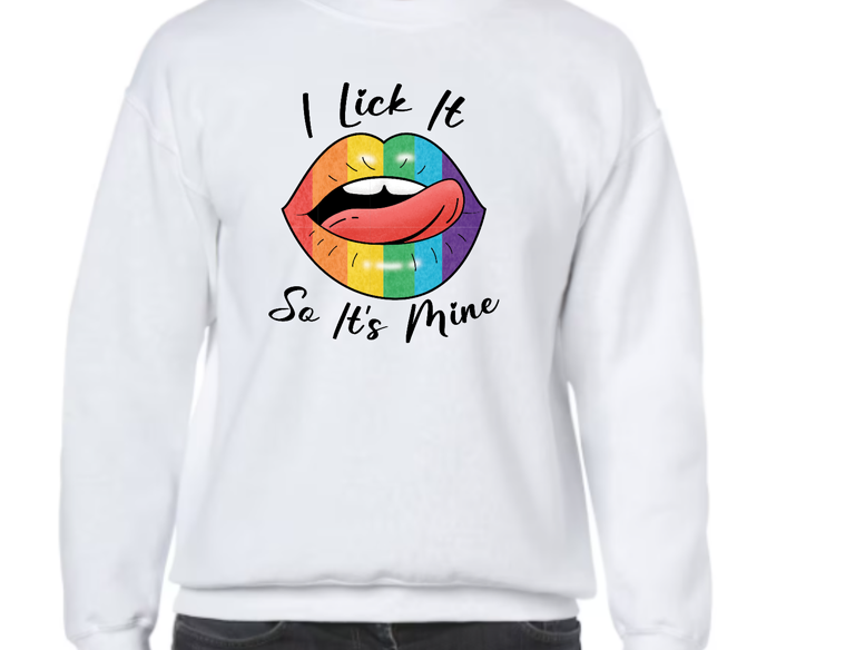 I Licked It Design - Multiple Styles