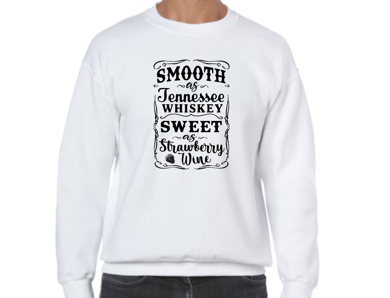 Smooth As Tennessee Whiskey Apparel Design - Multiple Styles