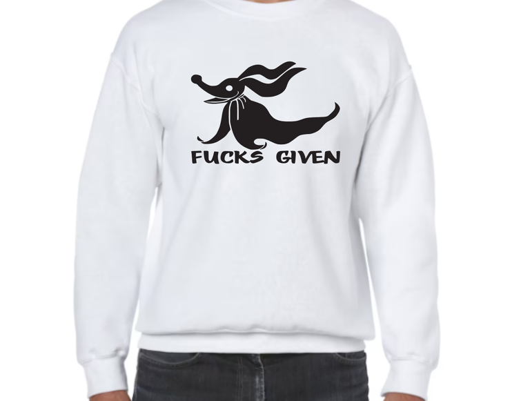 Zero Fucks Given Apparel Design - Multiple Styles