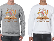 Load image into Gallery viewer, Spicy Book Reader Sweater Designs - Multiple Designs
