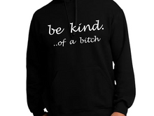 Load image into Gallery viewer, Be Kind Apparel Hoodie Design - Multiple Colors - Plus Size Available
