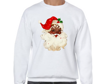 Load image into Gallery viewer, Vintage Black Santa Sweater Collection - Multiple Designs
