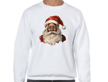 Load image into Gallery viewer, Vintage Black Santa Sweater Collection - Multiple Designs
