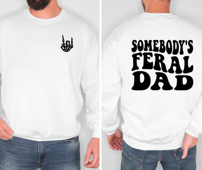 Somebody's Feral Relative Sweater - Multiple Designs