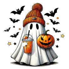 Load image into Gallery viewer, Cute Ghosts Halloween Hoodie
