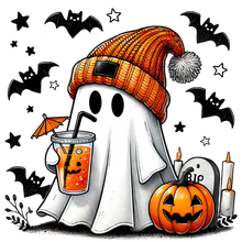 Load image into Gallery viewer, Cute Ghosts Halloween Hoodie
