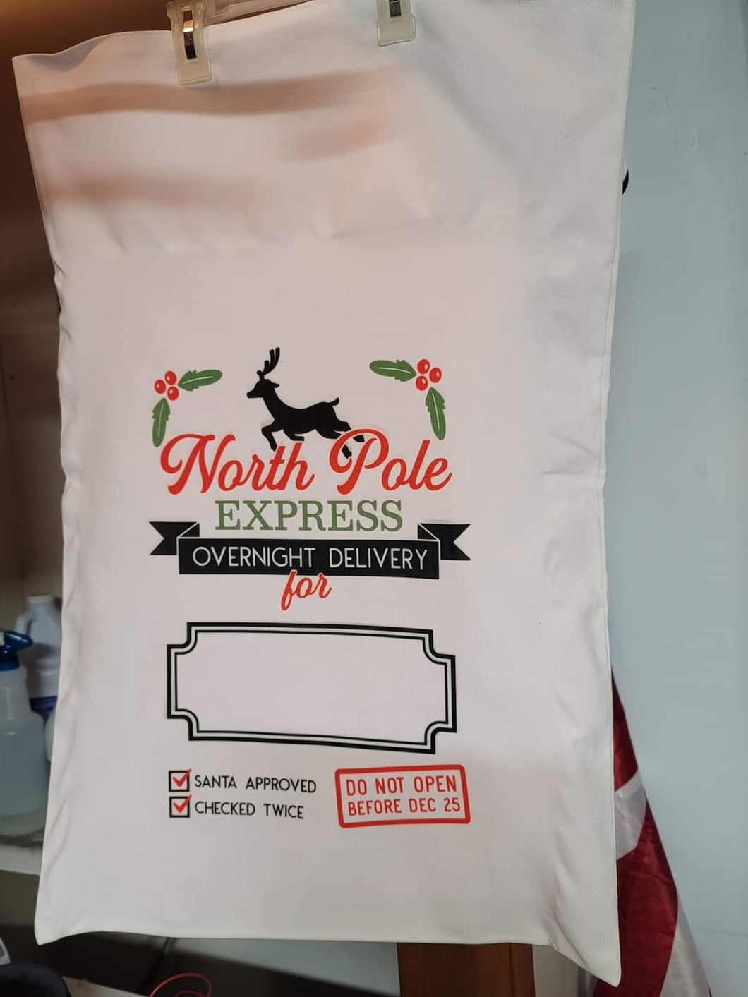 Christmas Santa Sacks - Multiple Variants